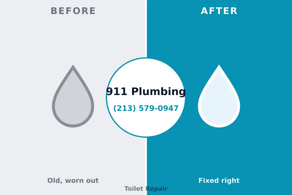 Before and after: plumbing company Monroeville, AL